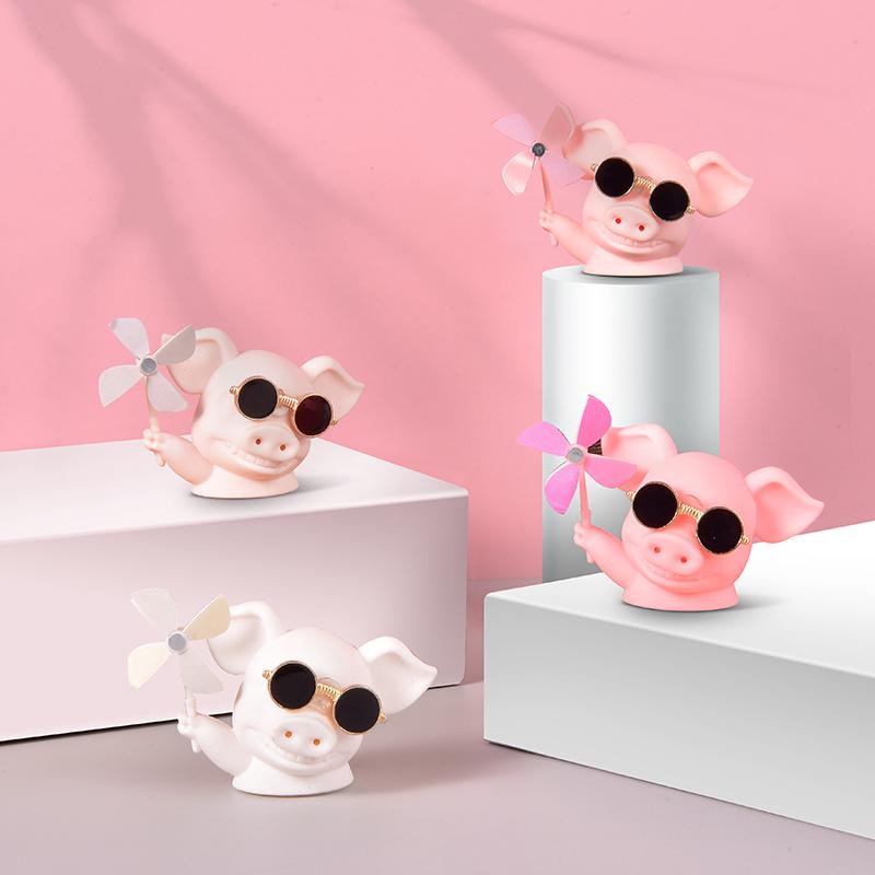 Frendorf | Auto Dekoration Süßes Schweinchen