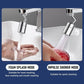 Frendorf | 720° drehbarer universeller Spritzfilter Wasserhahn mit 4-Schicht