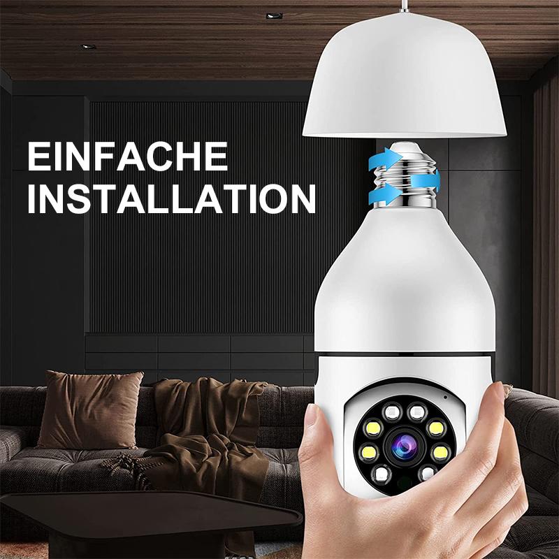 Frendorf | Intelligente drahtlose WiFi Vollfarbkamera mit Glühbirne