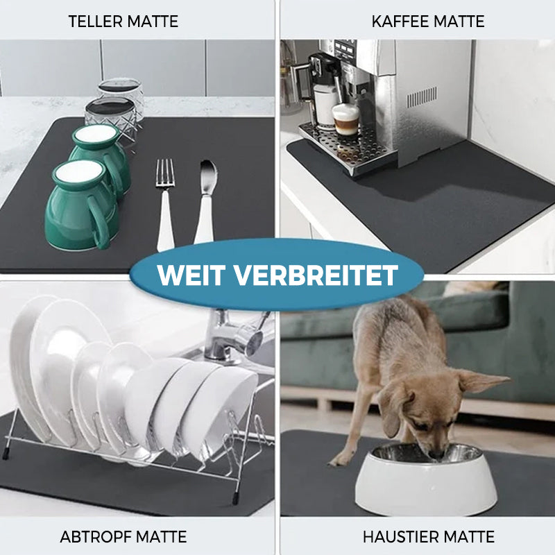 HydroGuard | Premium Küchen-Abtropfmatte