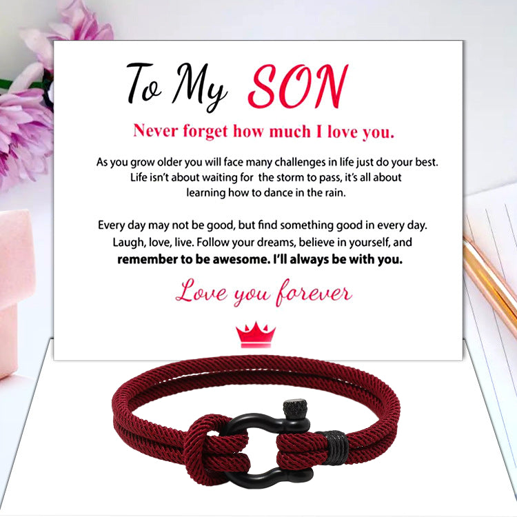 Frendorf | ZU MEINER TOCHTER LIEBE DICH FÜR IMMER NAUTISCHE Armbanduhr