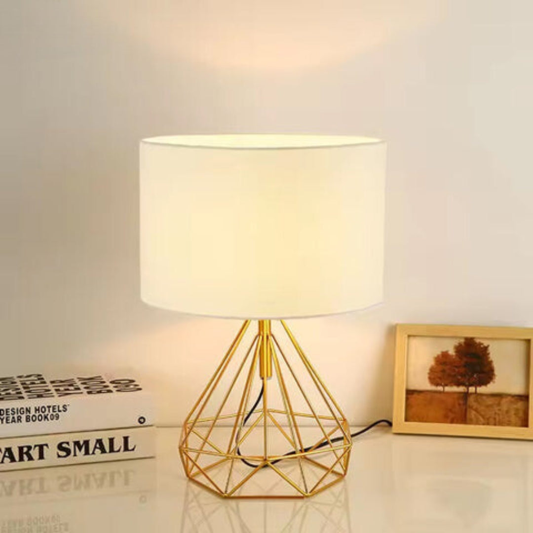 Frendorf | Moderne geometrische Draht Tischlampe