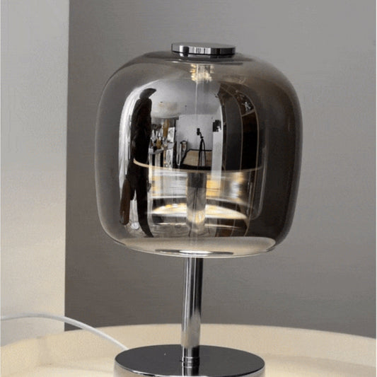 Frendorf | Tragbare - Elegante Tischlampe aus Spiegelglas