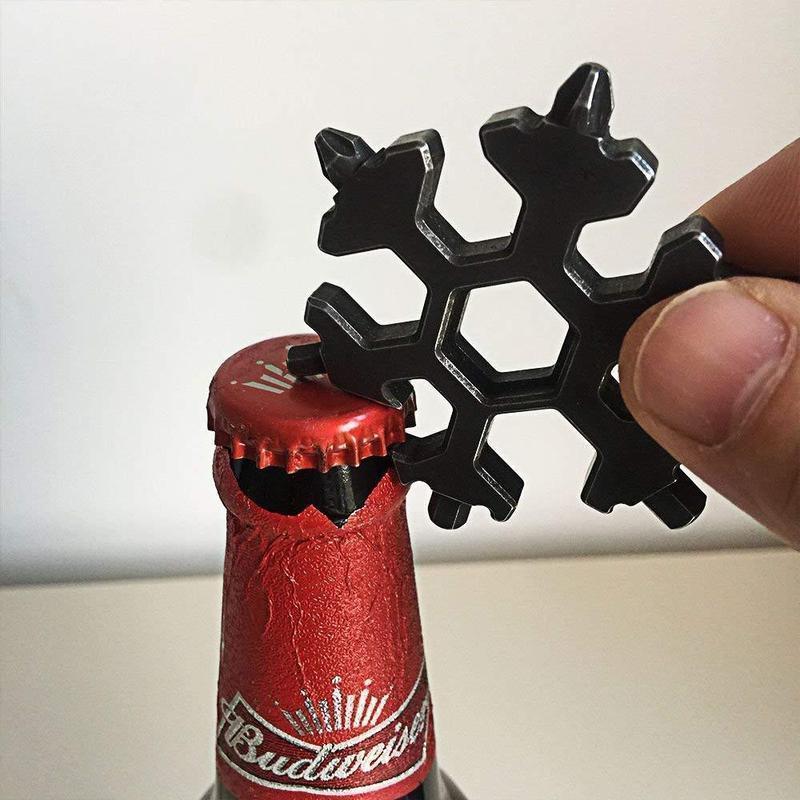 Frendorf | 18-in-1 Edelstahl Schneeflocken Multi-tool