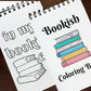 Frendorf | Buchliebhaber Malbuch