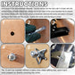 Frendorf | Jack Nuts Car Metall Erweiterungsschrauben Petal Nuts mit Hohwand