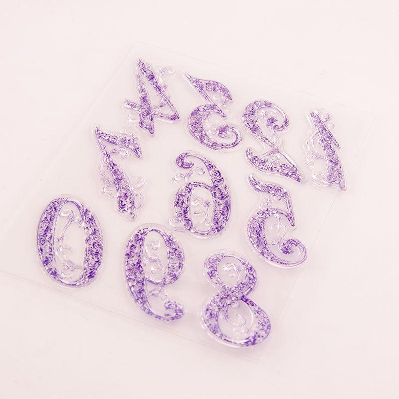 Frendorf | Alphabet oder Zahlen Kuchen Stempel Werkzeug