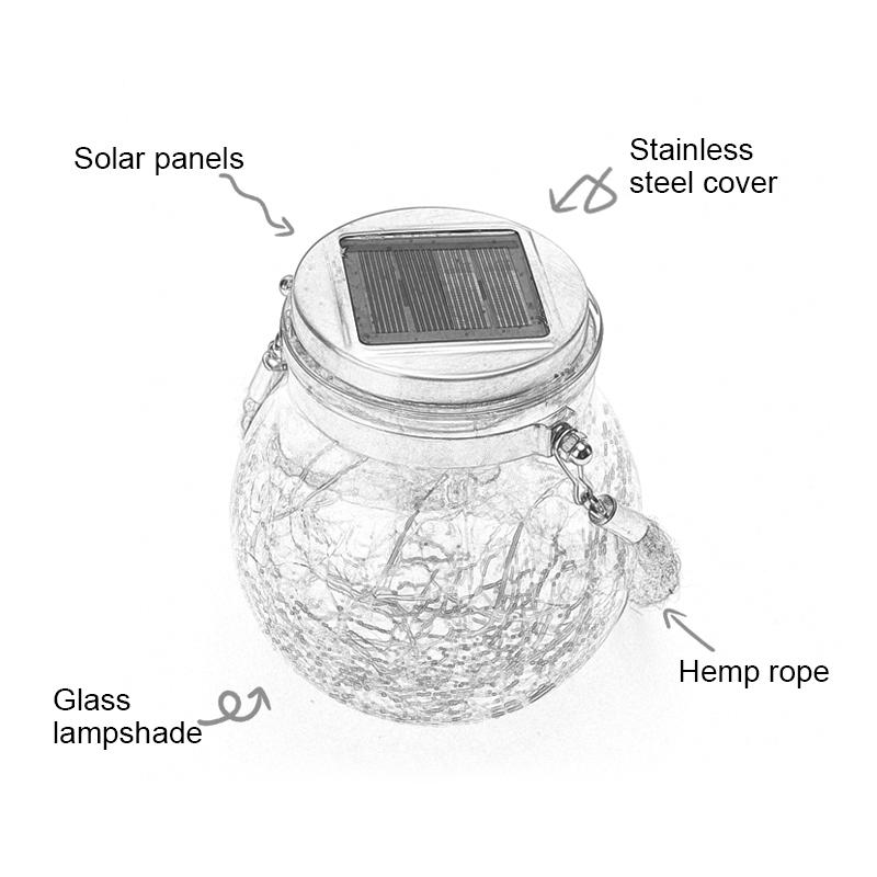 Frendorf | Garten Dekor Hängeleuchten Solar