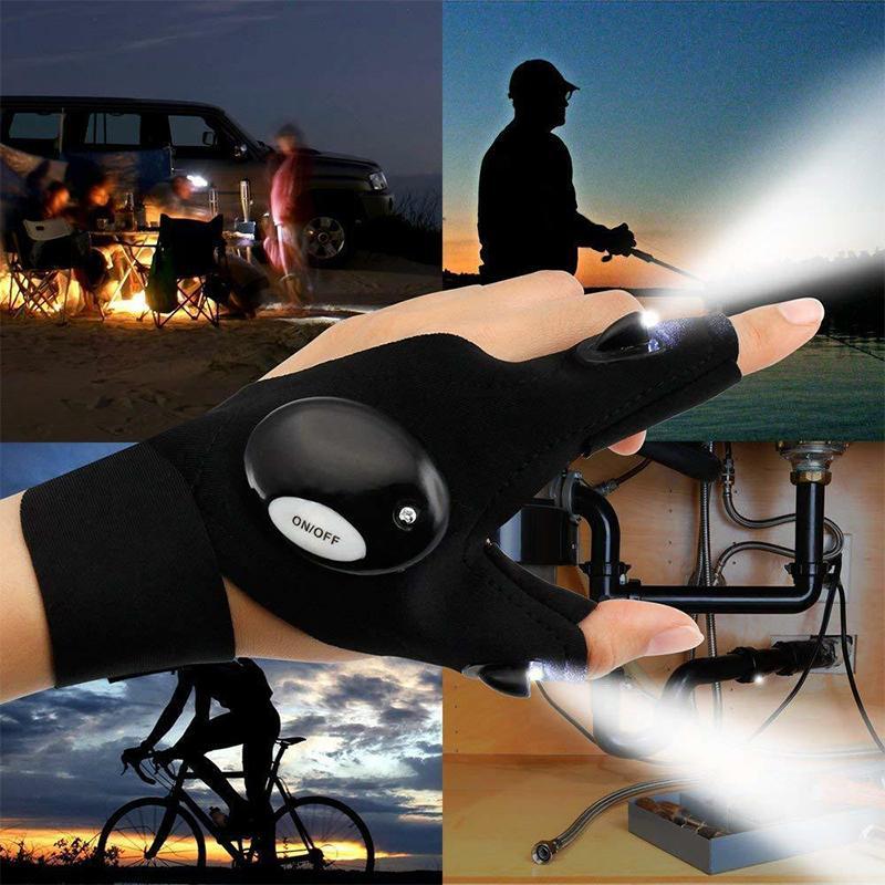 Frendorf | LED-Handschuhe mit wasserdichter Beleuchtung