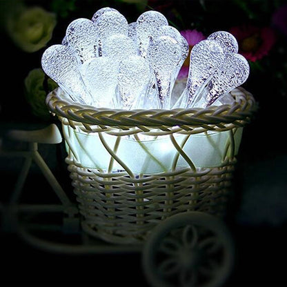 Frendorf | Outdoor Solar Lichterkette, Garten Dekor LED Wassertropfen Wasserdichte Lichter