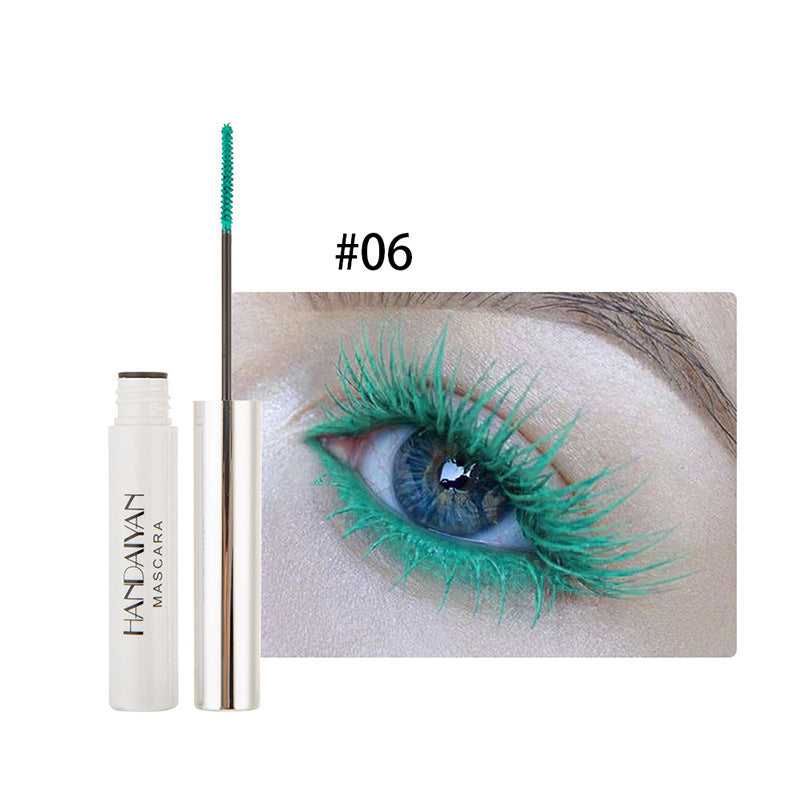 12 Farben bunte Mascara