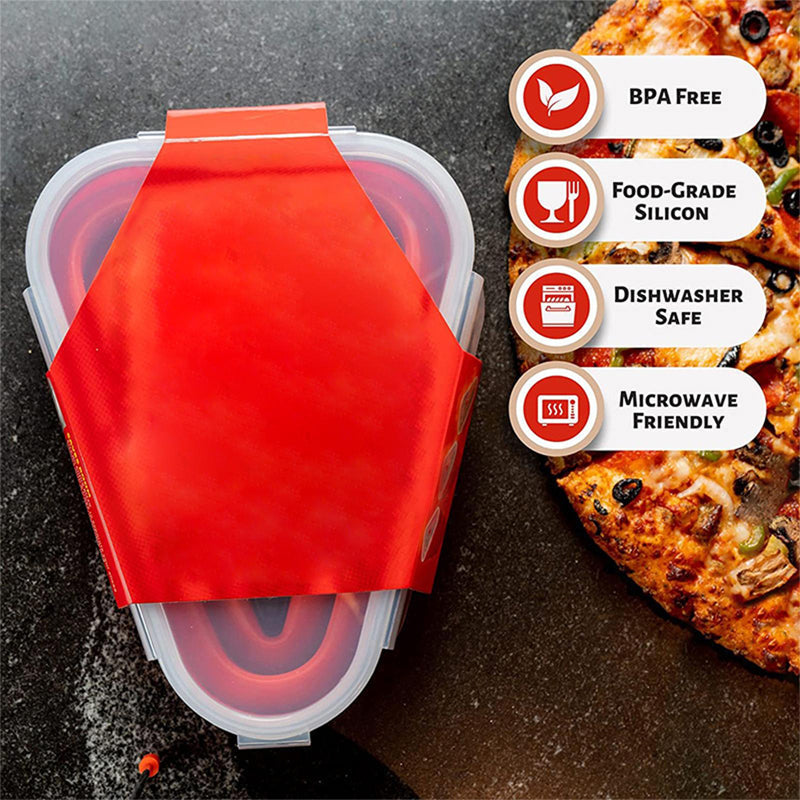 Frendorf | Zusammenklappbarer luftdichter Pizza-Behälter