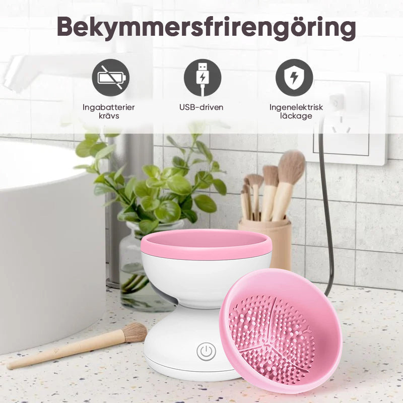 Frendorf | Elektrischer Make-up Pinselreiniger - Schnelle und Gründliche Reinigung