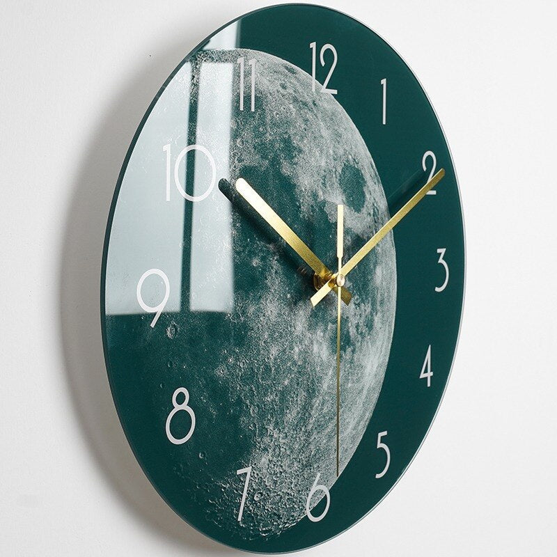Frendorf | GlassEra Elegante Wanduhr aus Glas – Modernes Design für Ihr Zuhause