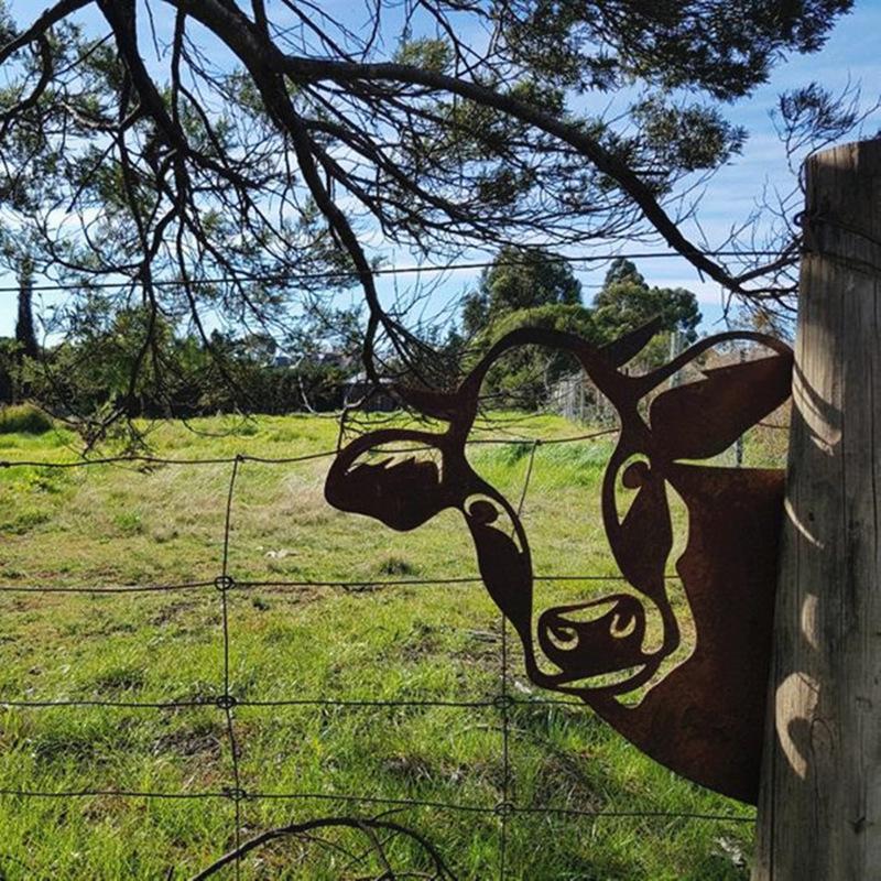 Frendorf | WildPost - Metall-Dyresilhuet-Zaunaufsätze
