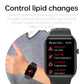 Frendorf | 1,81" Harnsäure Blutlipide Blutzucker Herzfrequenz EKG SOS Strahlungsniveau Körperzusammensetzung Sport Smart Watch