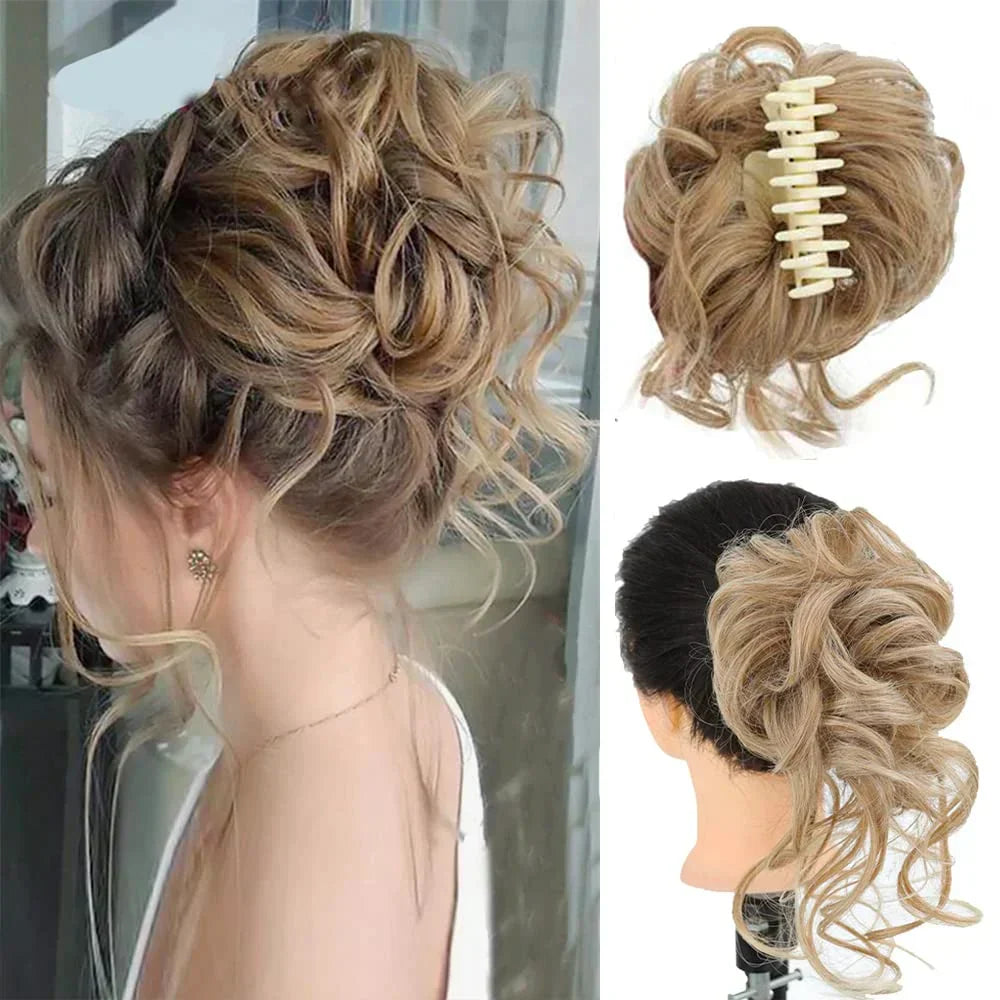 CurlyBun: Sofort Gelockt Dutt Haar Klammer