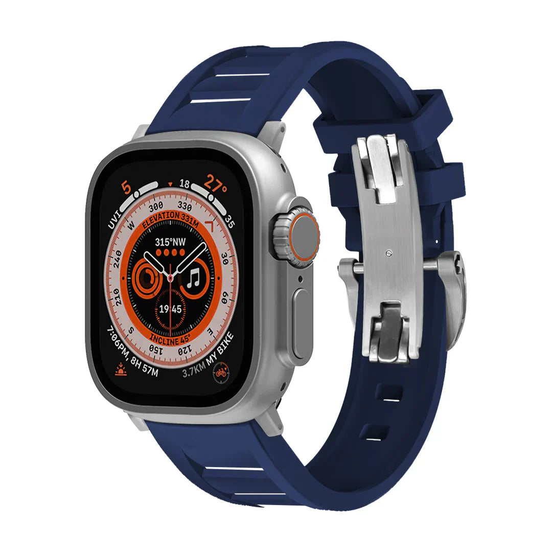 Frendorf | FKM Butterfly Schnalle Band für Apple Watch