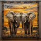 Paar Elefant Safari Decke