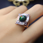 Frendorf | 925 Sterling Silver Opal Pfau Ring