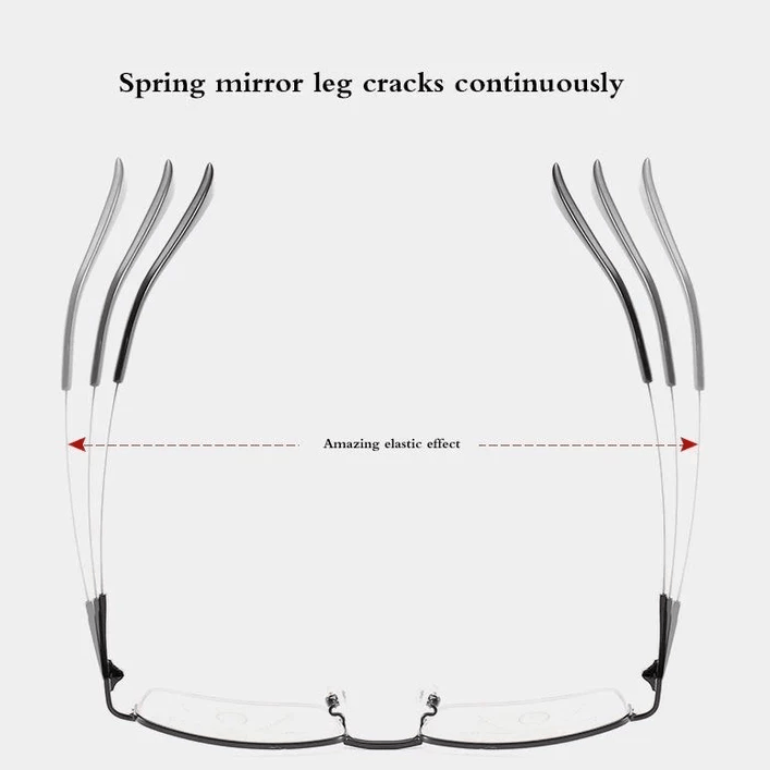 Frendorf | Titanium Progressive Fern- und Nahbereich Dual-Use Lesebrille