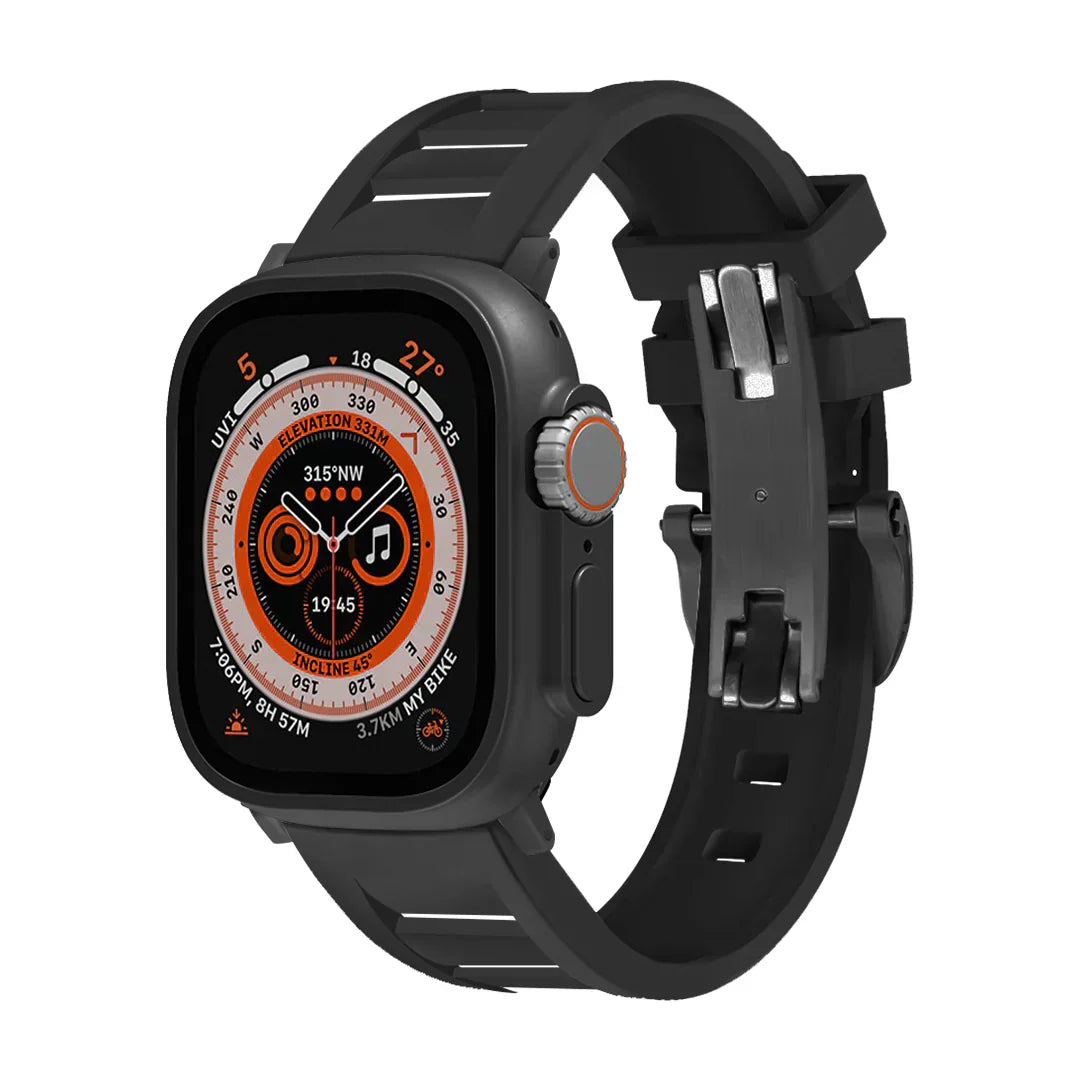 Frendorf | FKM Butterfly Schnalle Band für Apple Watch