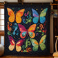 Farbiger Magischer Schmetterling Quilt