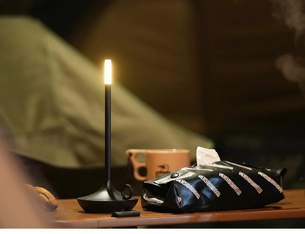 Frendorf | Wick LED Kerzenlicht Tischlampe