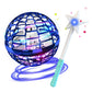 Frendorf | Flynova Pro Flying Ball Spinner Spielzeug Handgesteuerter Drohnenhubschrauber 360 Grad rotierendes Mini-UFO mit leichten Kindergeschenken