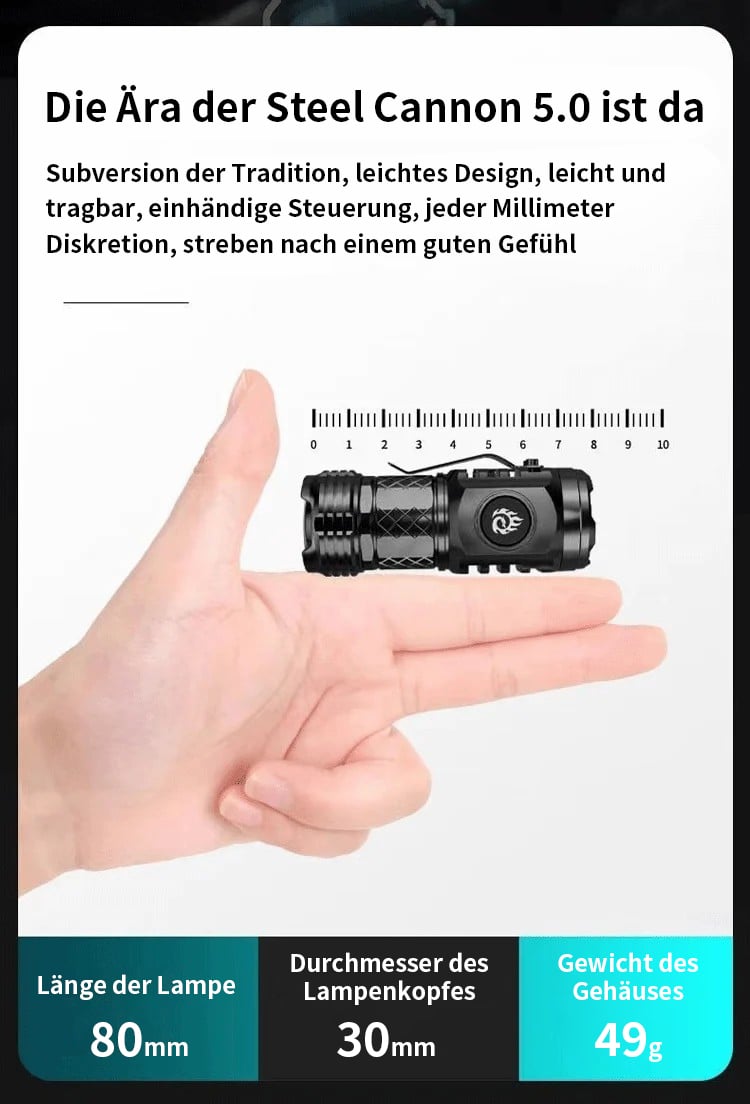 Frendorf | Der heutige Sonderpreis Deutsche dreiäugige Monster-Mini-Super-Power-Taschenlampe