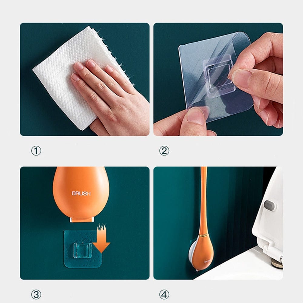 Frendorf | 🔥Moderne flexible Silikon-Toilettenbürste