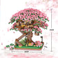 Frendorf | BlossomHaven Kirschblüten Holzhaus-Dekoration