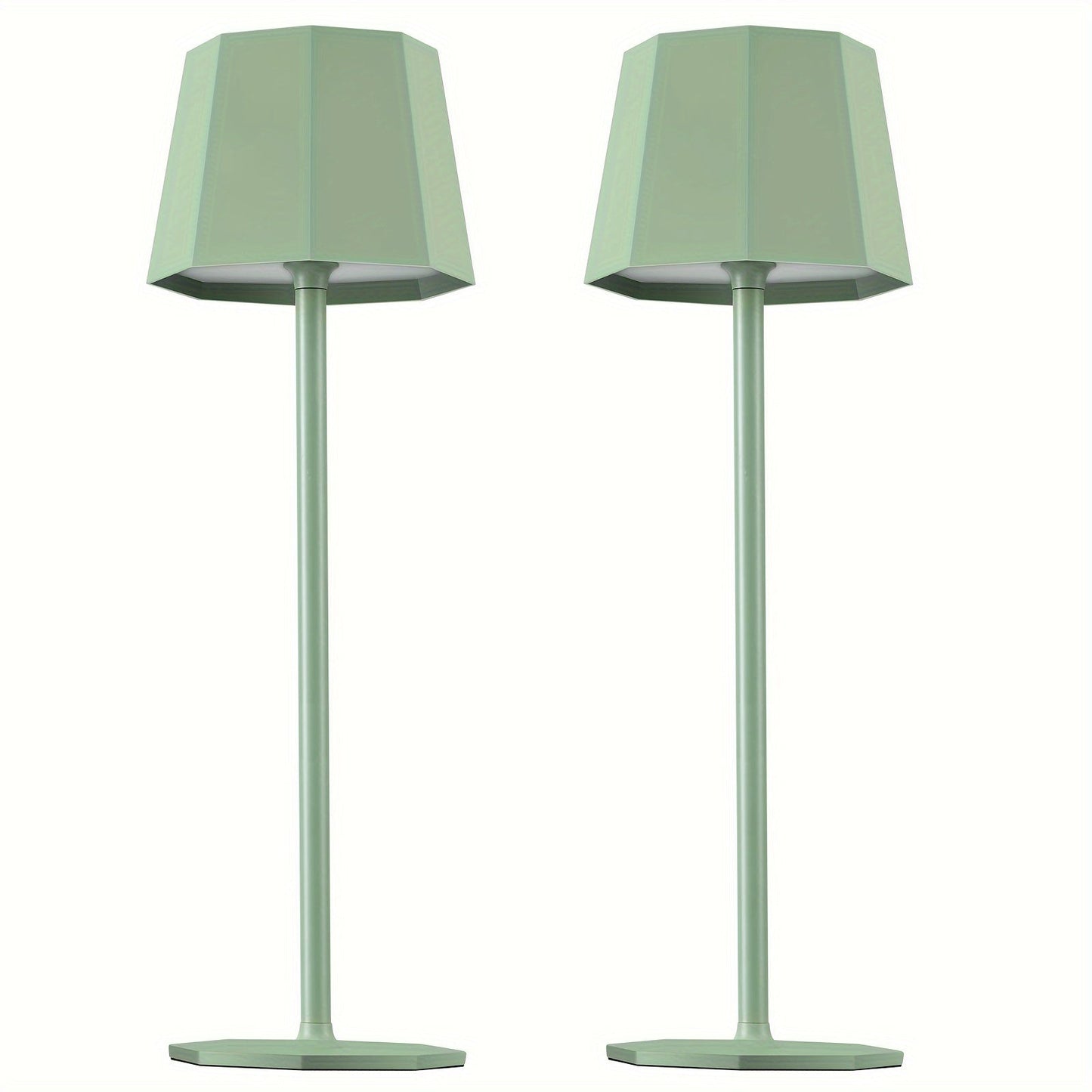Frendorf | DuoGlow | Akku-Betriebene 2er Set Kabellose Tischlampe