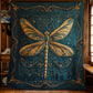 Royal Dragonfly Portrait Quilt