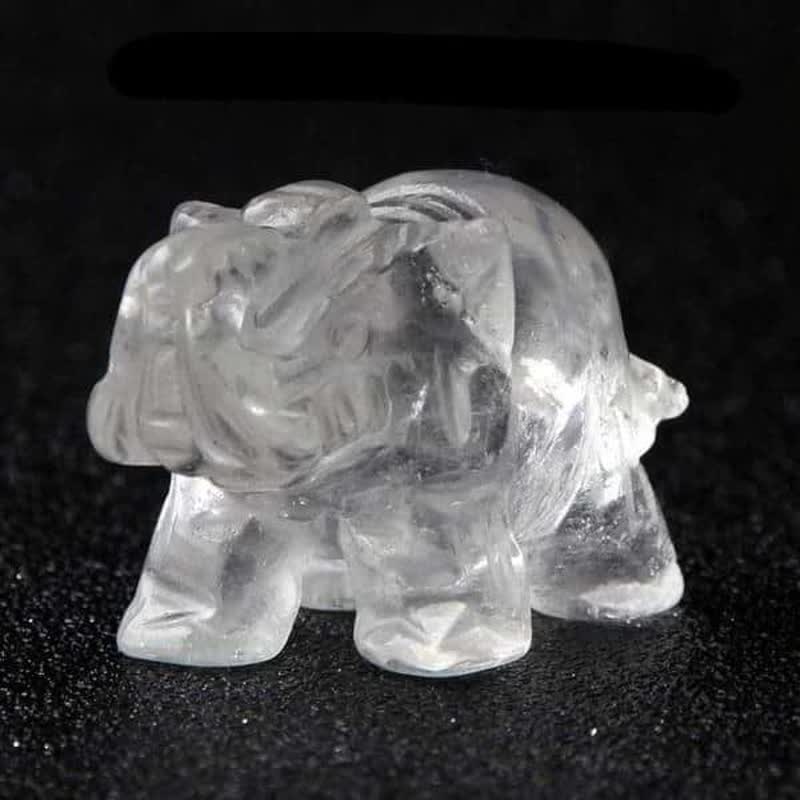 Frendorf Reiki Elefant Figuren Edelstein Dekoration
