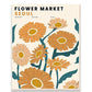 Blossom Flower Market Leinwandposter