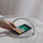 Frendorf | 3-in-1 drahtloses Ladegerät, Telefonhalter und LED-Lampe