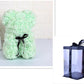 Frendorf | Valentinstag Geschenk Rose Bär Ewige Blume Rose Teddybär PE Schaum Bär 25cm Valentinstag