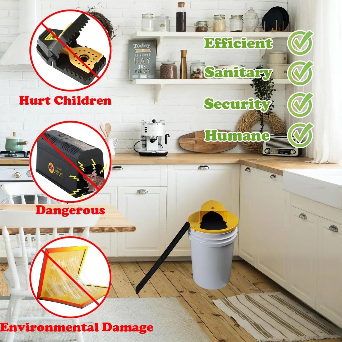 Frendorf | SilentCatch Eco – Automatische Mausefalle ohne Töten