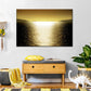 Frendorf | Sonnenlicht Reflexion - Goldene Wandkunst
