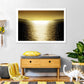 Frendorf | Sonnenlicht Reflexion - Goldene Wandkunst