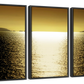 Frendorf | Sonnenlicht Reflexion - Goldene Wandkunst