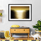 Frendorf | Sonnenlicht Reflexion - Goldene Wandkunst