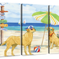 Frendorf | Hundestrandtag Horizontal I Wandkunst