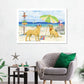 Frendorf | Hundestrandtag Horizontal I Wandkunst