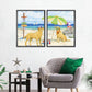 Frendorf | Hundestrandtag Horizontal I Wandkunst