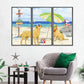Frendorf | Hundestrandtag Horizontal I Wandkunst