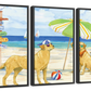 Frendorf | Hundestrandtag Horizontal I Wandkunst