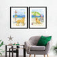 Frendorf | Hundestrandtag Horizontal I Wandkunst