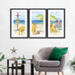 Frendorf | Hundestrandtag Horizontal I Wandkunst